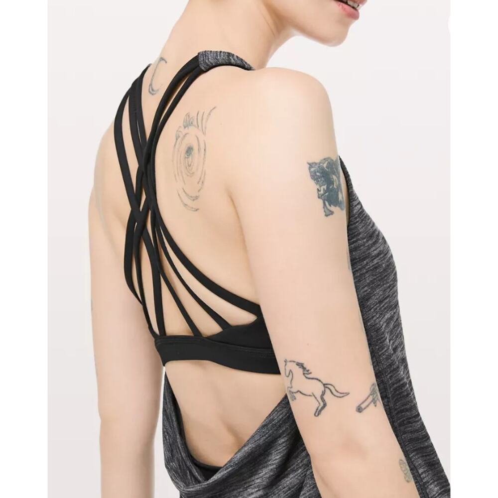 Lululemon Slay the studio 2-in-1 tank with Built in sports bra size 8 - Picture 9 of 9